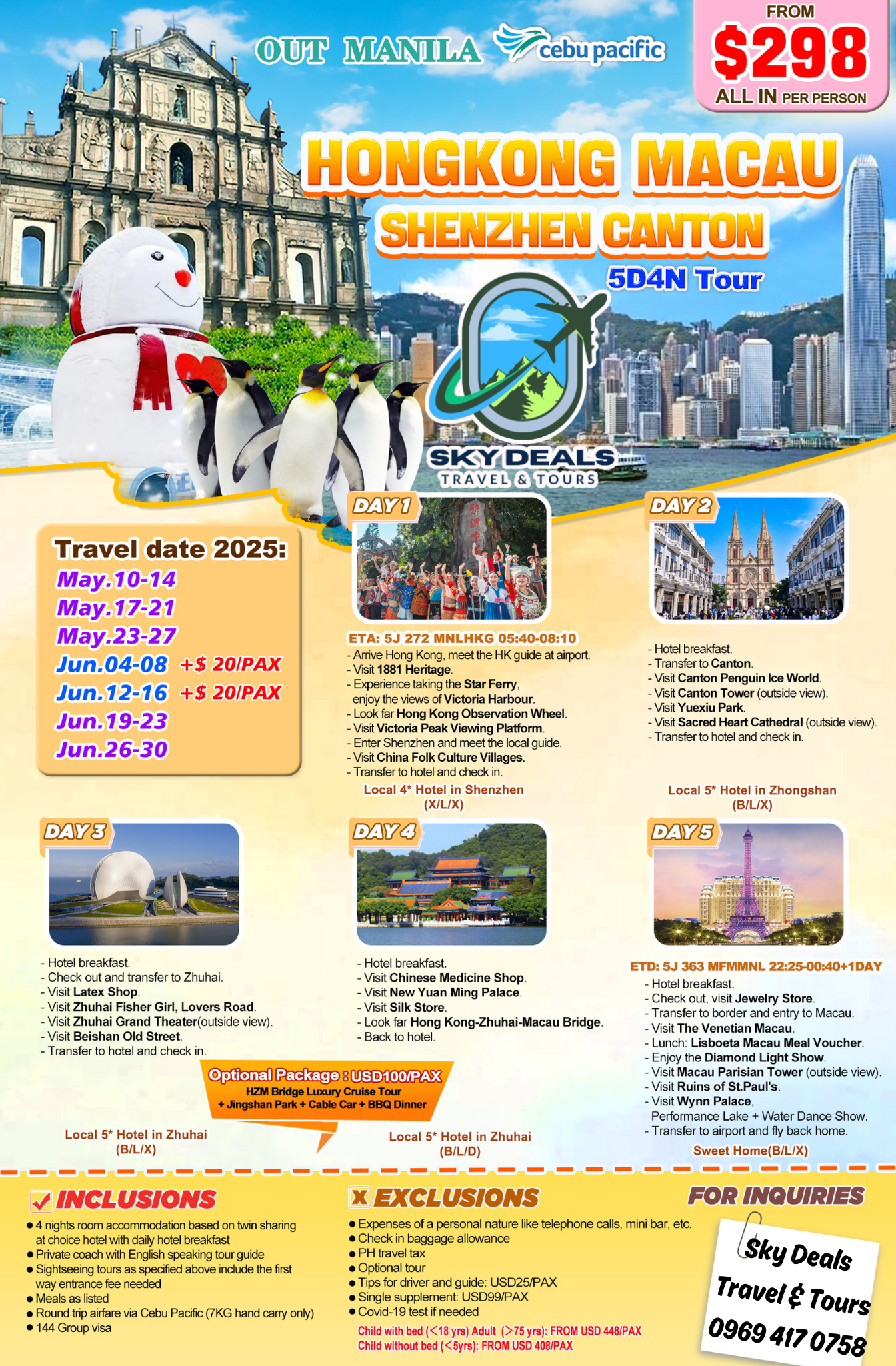 Paquete Osaka-Kioto-Nara de 5 días y 4 noches con todo incluido