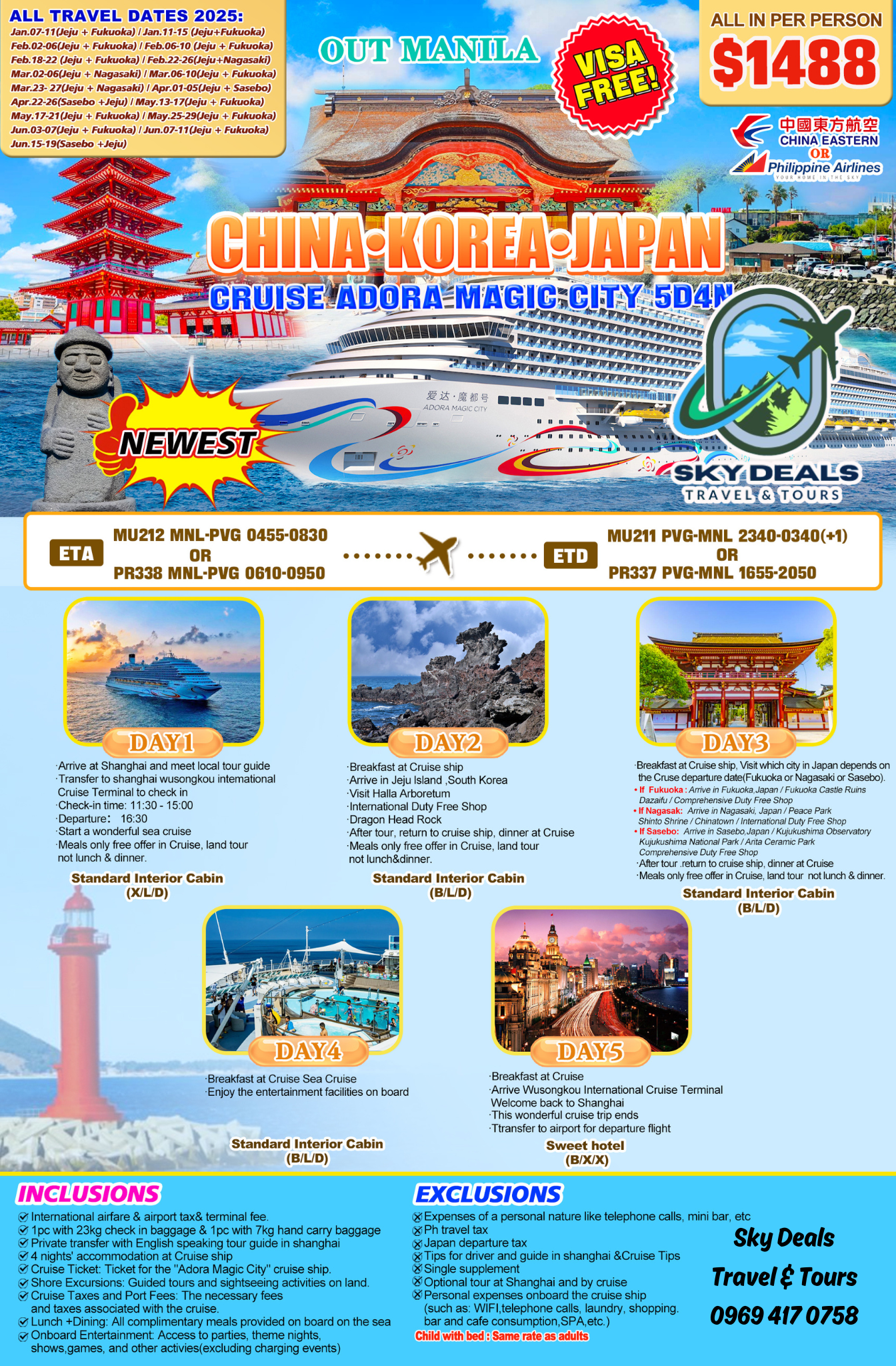 Hanoi Sapa 5 Tage 3 Nächte Tour Oktober bis Dezember 2024