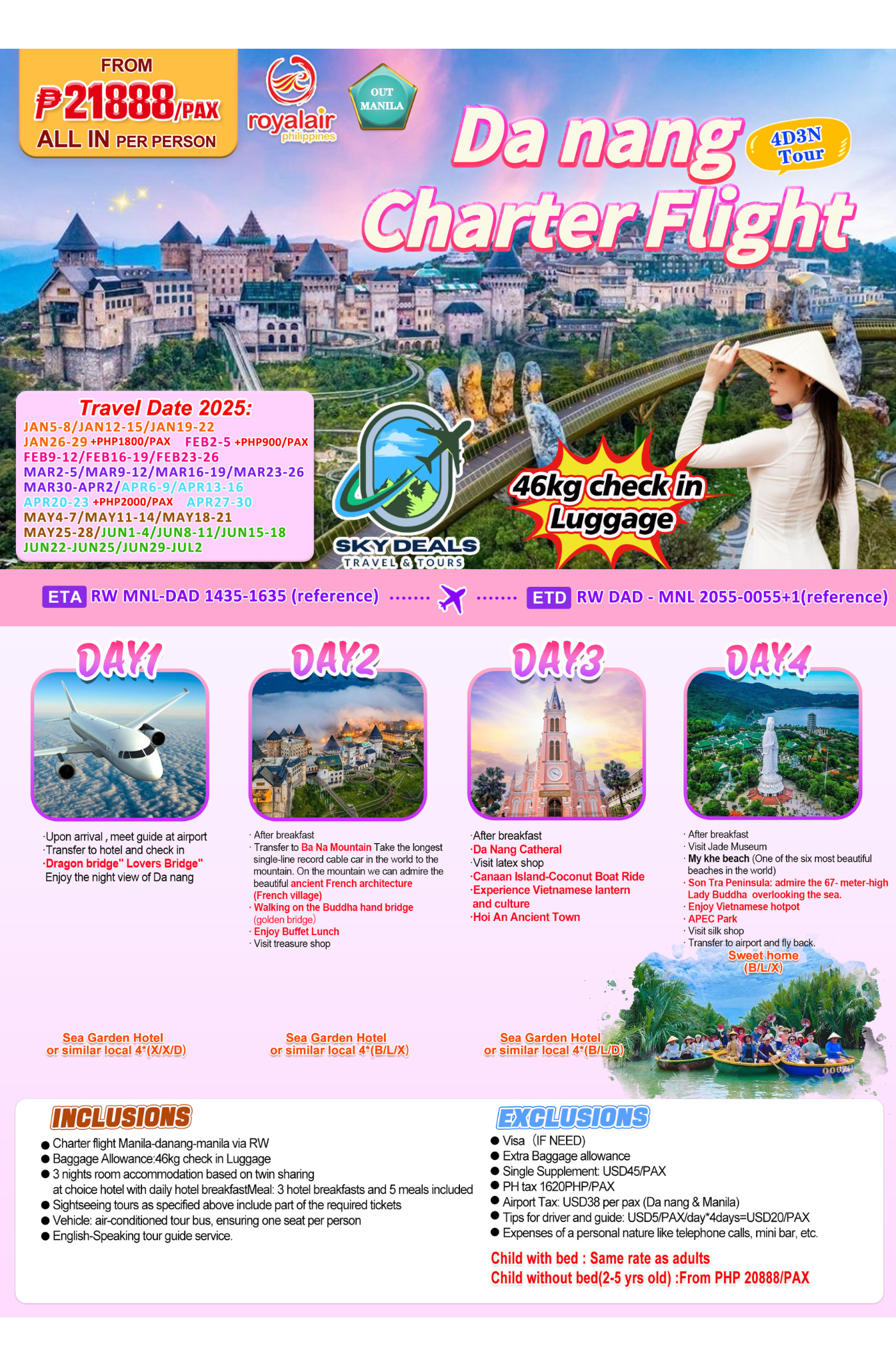 Paquete de 4 días y 3 noches en Hong Kong y Guangdong, todo incluido