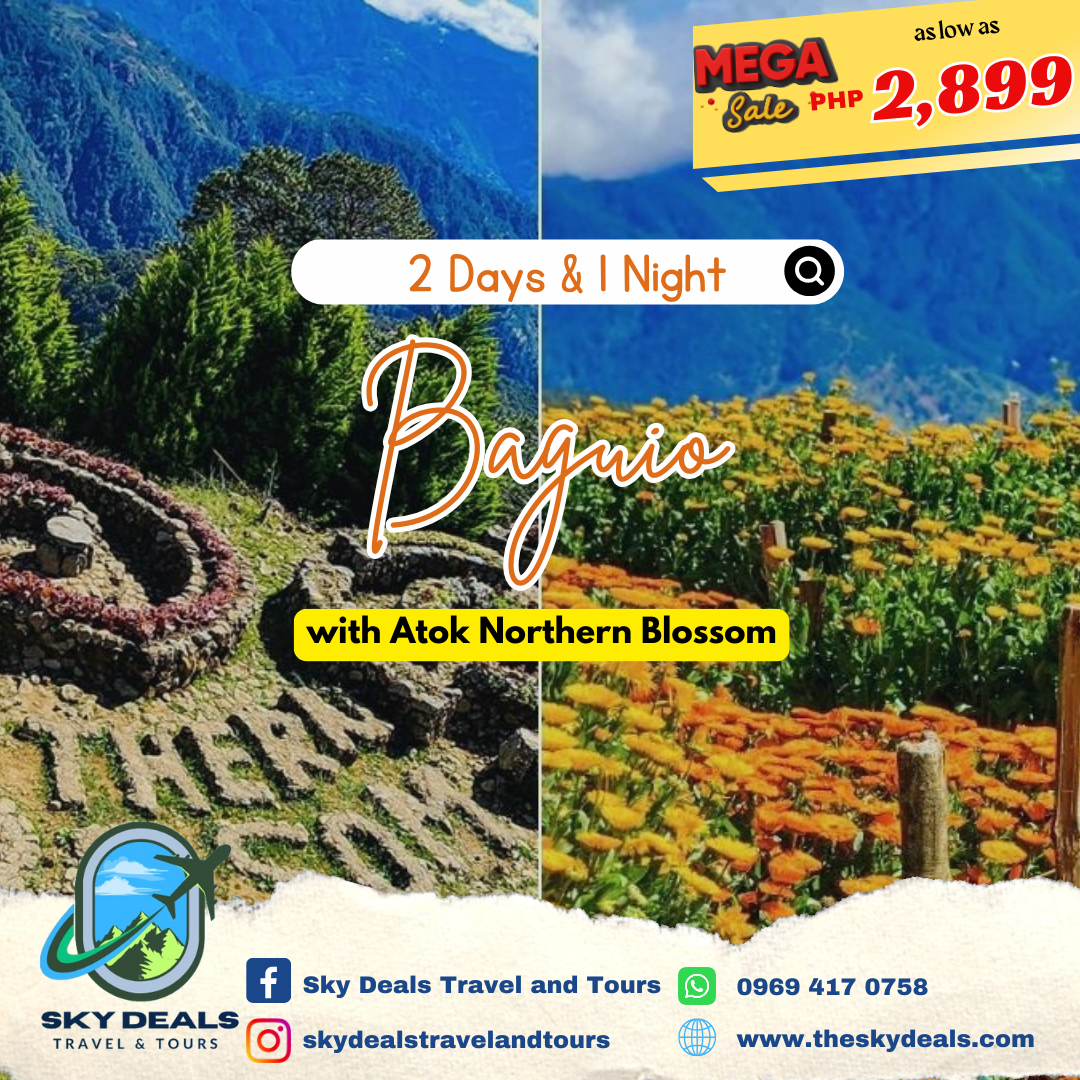 2 Days 1 Night Baguio with Atok Northern Blossoms