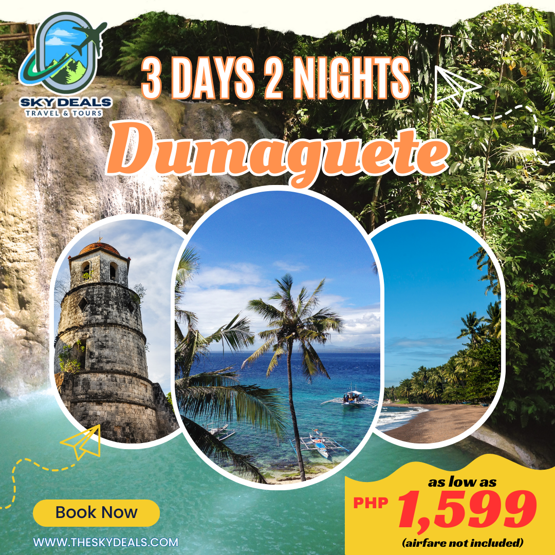 Paquete DUMAGUETE 3Días 2Noches
