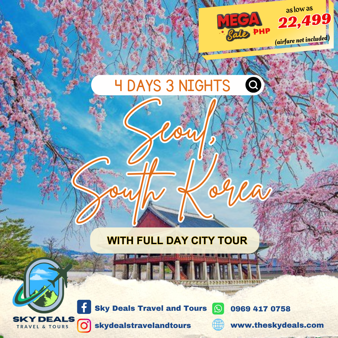 Paquete SEÚL Corea del Sur 4 días 3 noches