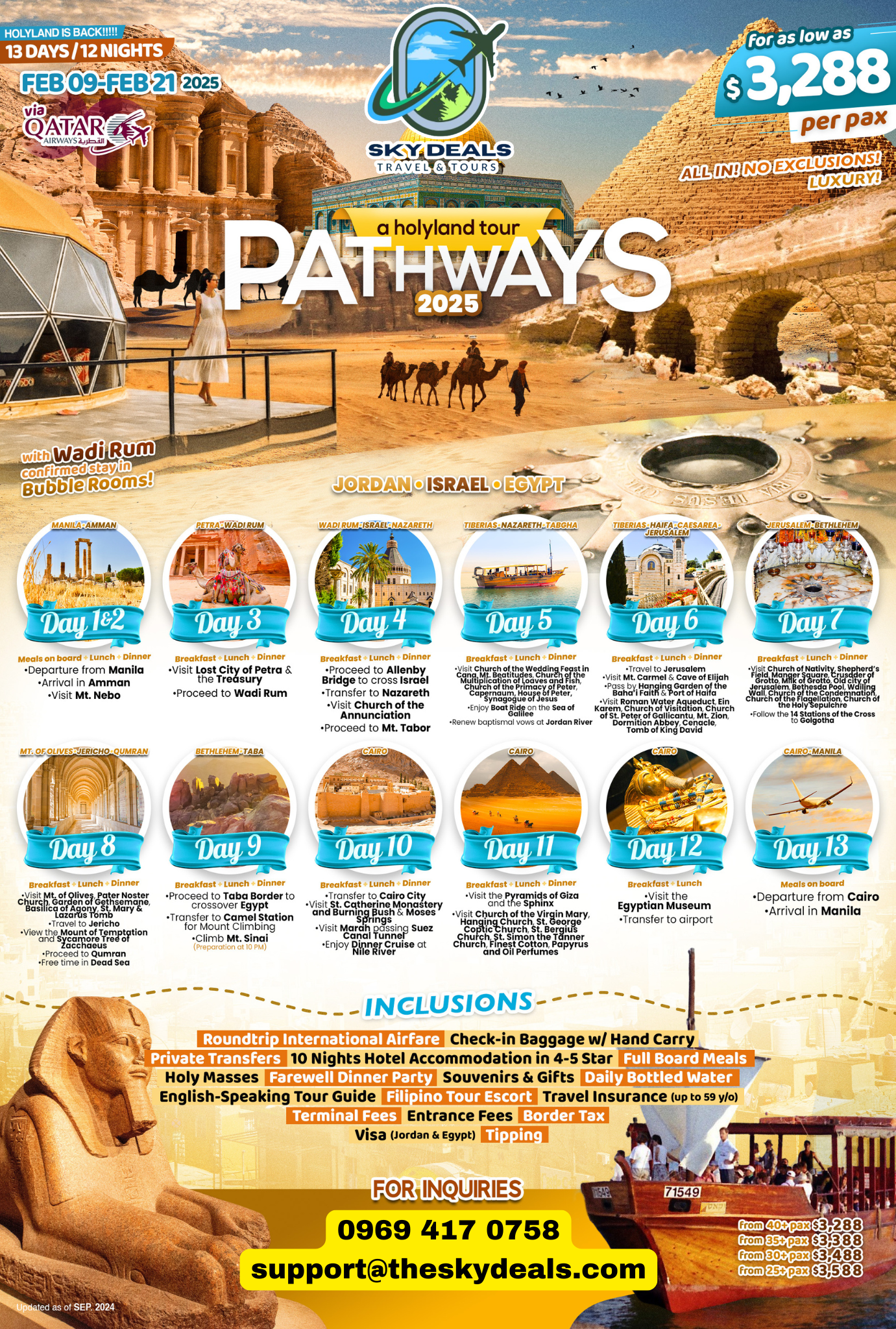 Paquete Bangkok-Pattaya de 4 días y 3 noches, todo incluido, de julio a octubre de 2024