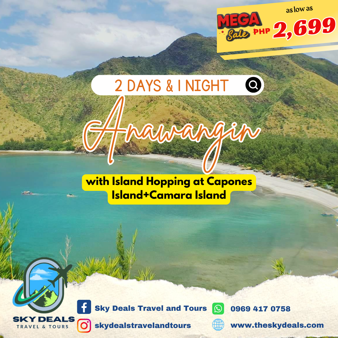 2 Days and 1 Night Anawangin with Island Hopping at Capones Island+Camara Island