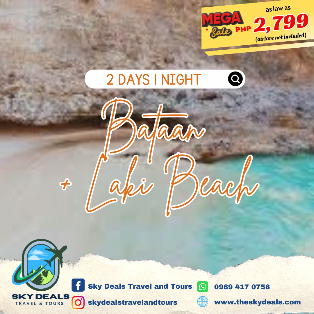 2 Days 1 Night Bataan + Laki Beach