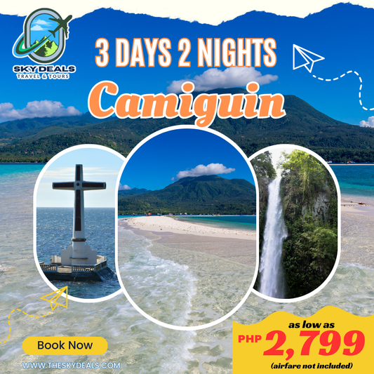 CAMIGUIN 3Days 2Nights Package