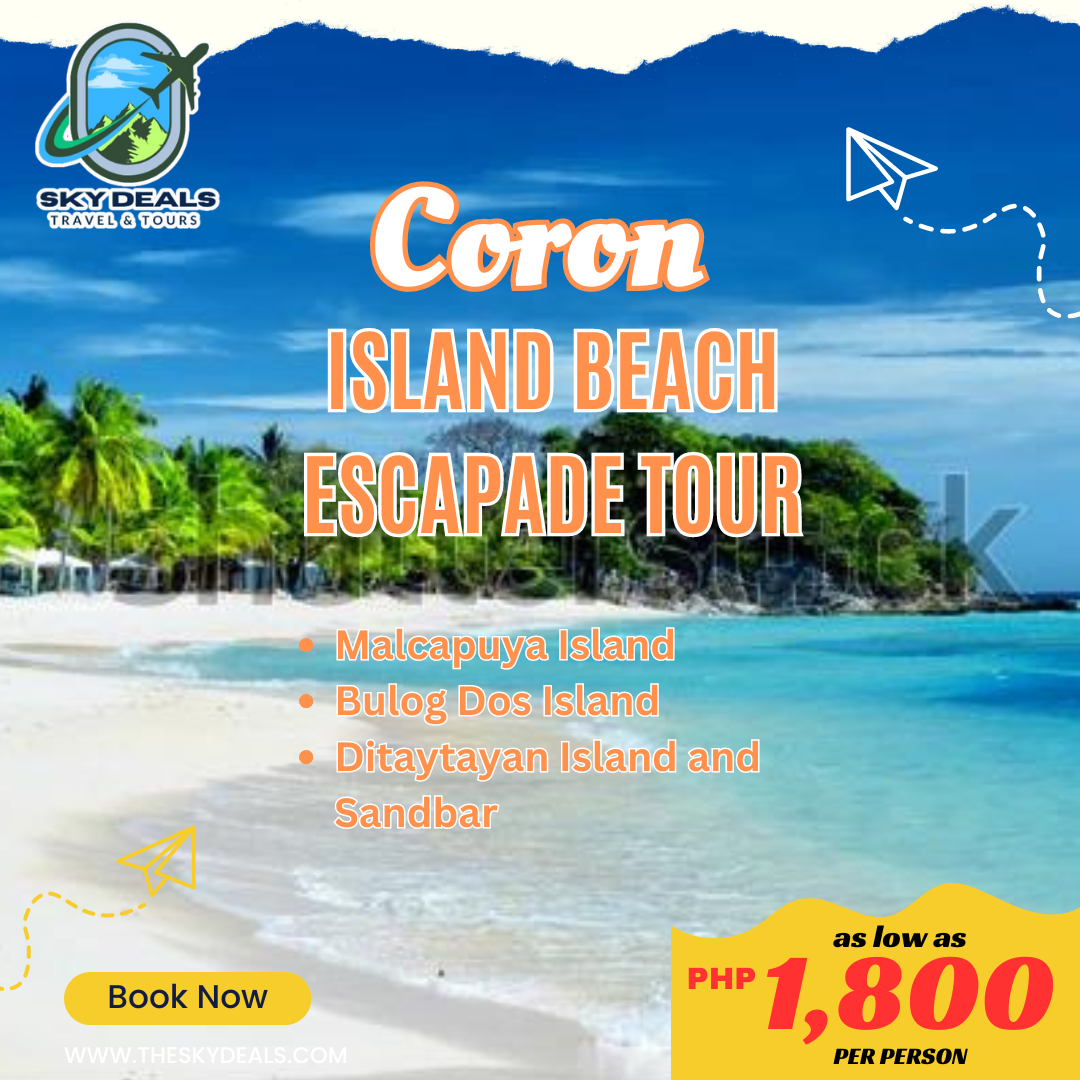 CORON Island Beach Escapade Tour