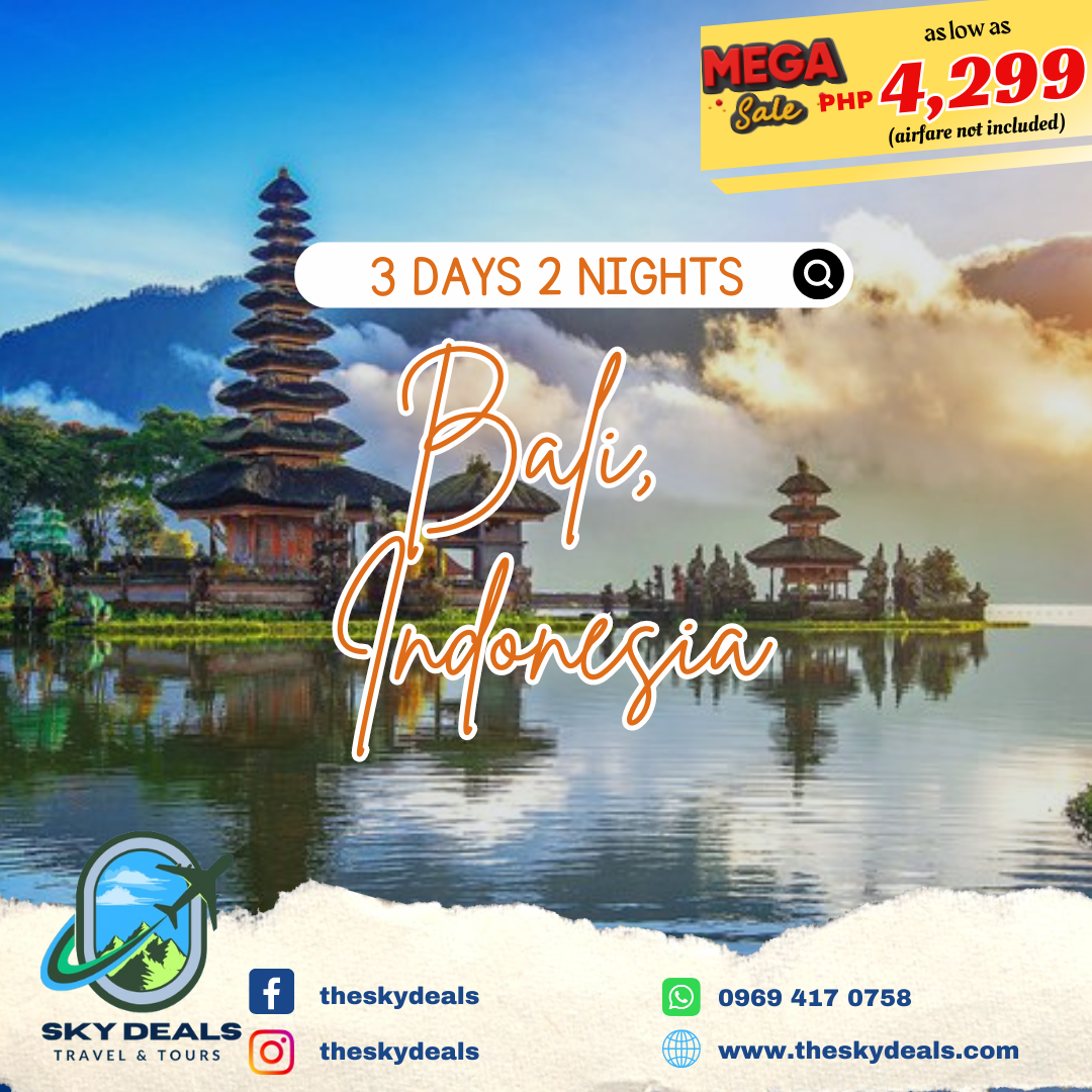 BALI Indonesia 3Days 2Nights Package