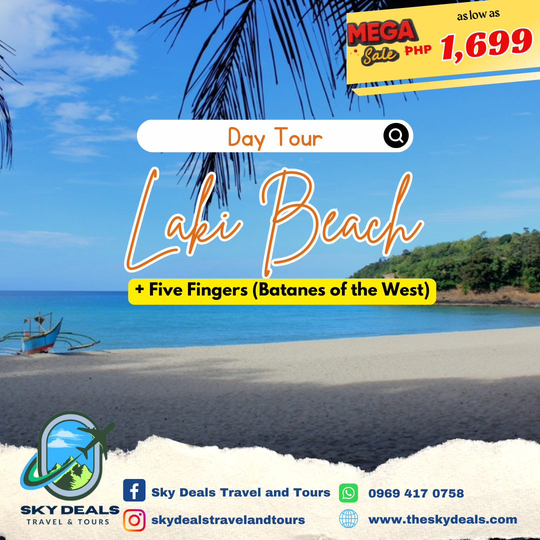 Laki Beach + Five Fingers (Batanes of the East) Day Tour