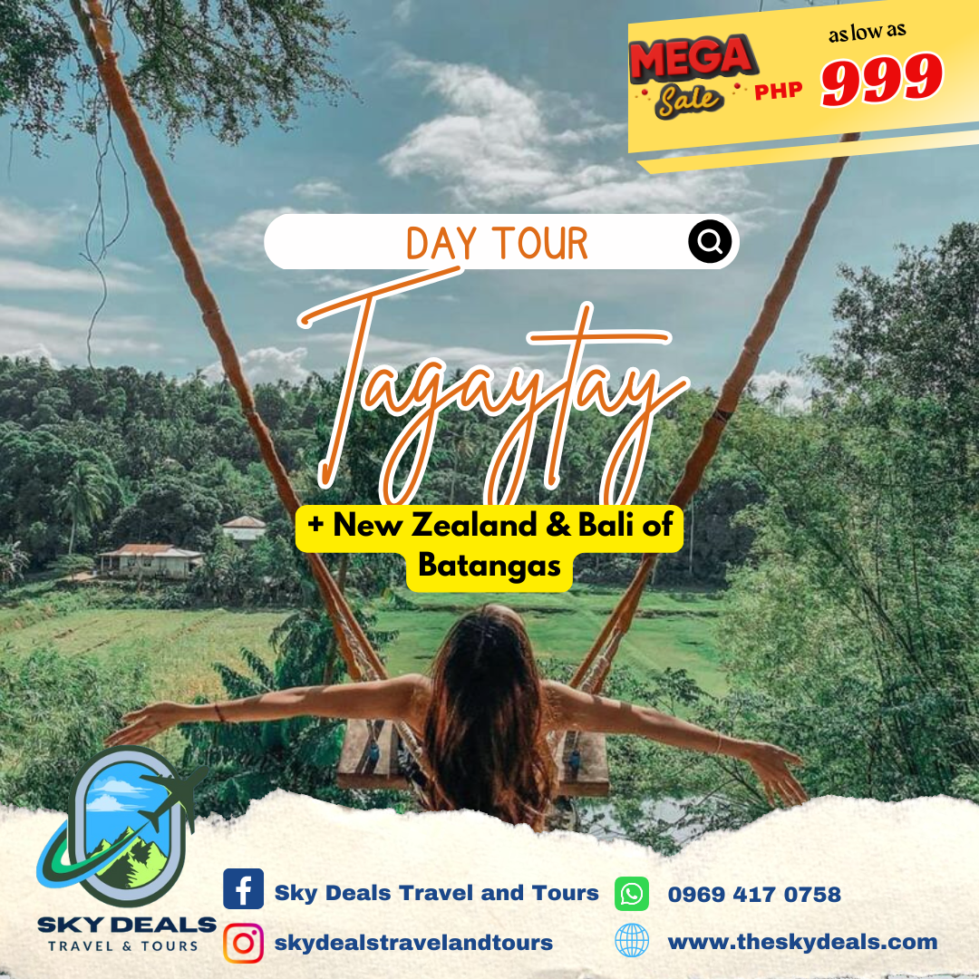 Tagaytay + New Zealand & Bali of Batangas Day Tour