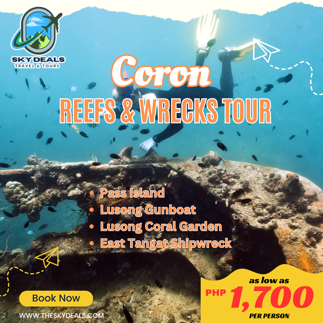 CORON Reefs & Wrecks Tour